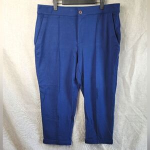 LANDS END Starfish Straight Leg Ankle Pants